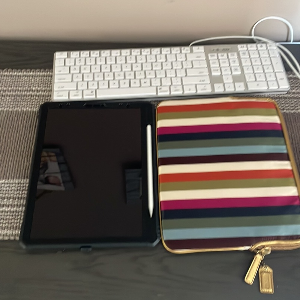 Coach multicolor silk tablet sleeve! - Picture 8 of 8